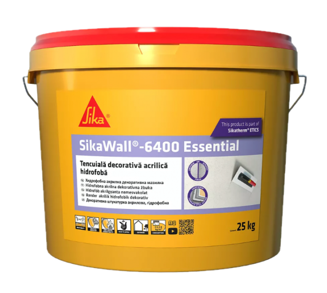 SikaWall-6400 Essential-Uniform-25 kg