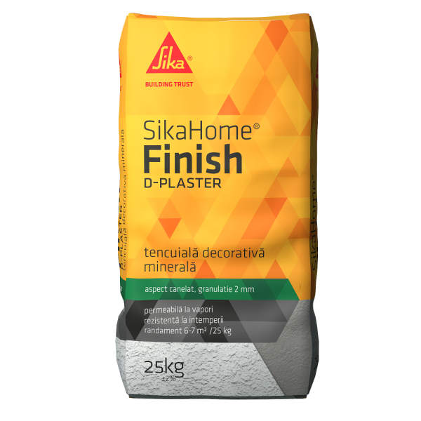 SikaHome Finish D-Plaster-Canelat-25 kg